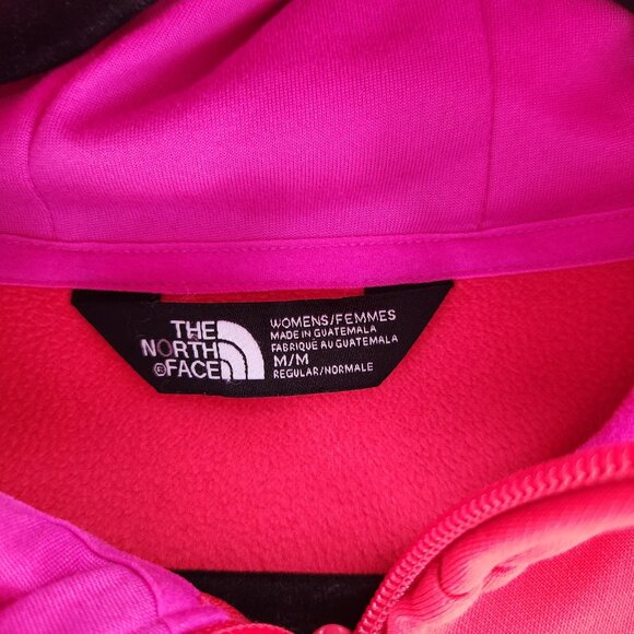 The North Face TNF Full Zip Hooded Sweatshirt Hoodie Coral Hiking Women's M - Picture 7 of 11